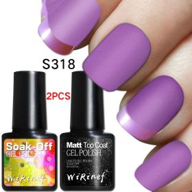 Frosted Seal Combination Nail Polish (Option: S318)